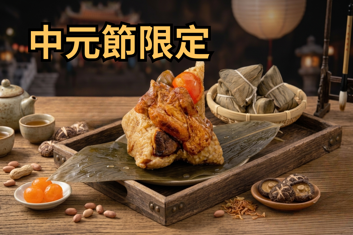 中元節限定｜滿福招財粽 6顆組